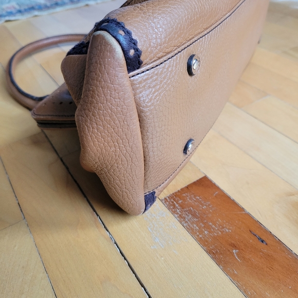 Ann Taylor Loft caramel purse - Picture 7 of 12
